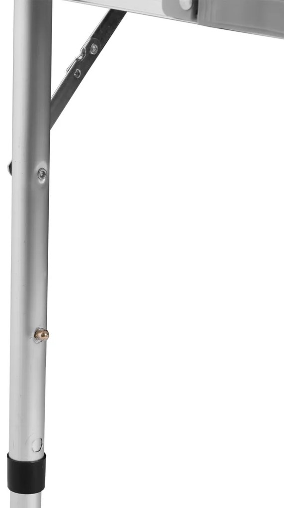 Kempingový rozkladací stôl TRIP 120x60 cm čierny