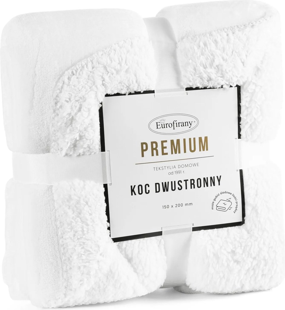 DEKA TEDY 200X220 CM BIELA