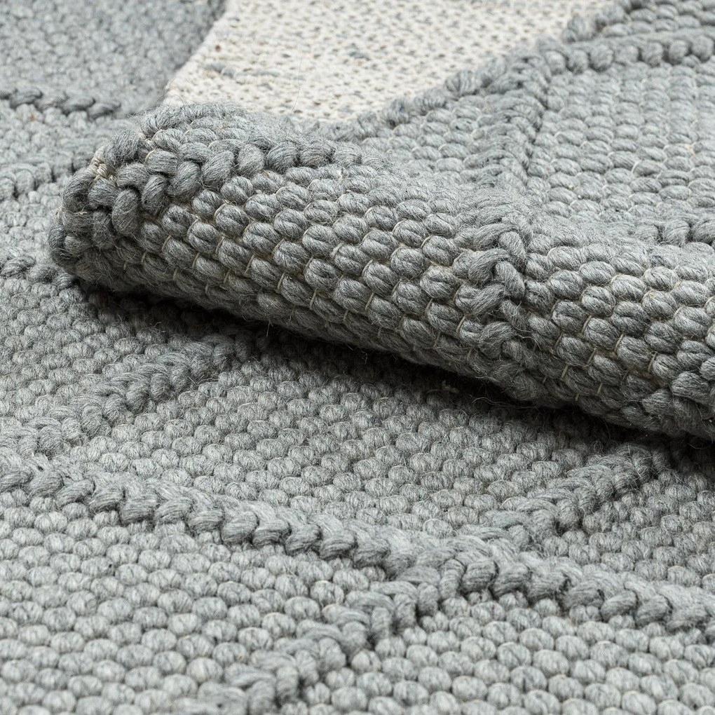 Kusový koberec Tahar 99001G grey, 160x240, šedá, obývacia izba, Dywany Łuszczów