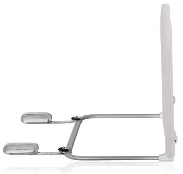 Lionelo - Bezpečnostná zábrana na posteľ LORA XL šedá