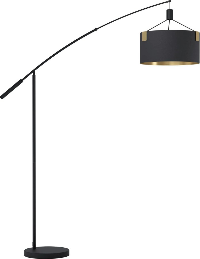 XXXLutz STOJACIA LAMPA, 45/203/183 cm - Interiérové svietidlá - 003348072201