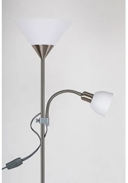 Rabalux 4064 - Stojacia lampa ACTION 1xE27/100W/230V + 1xE14/25W
