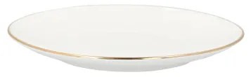 Dezertný tanier AURO so zlatým okrajom 992005