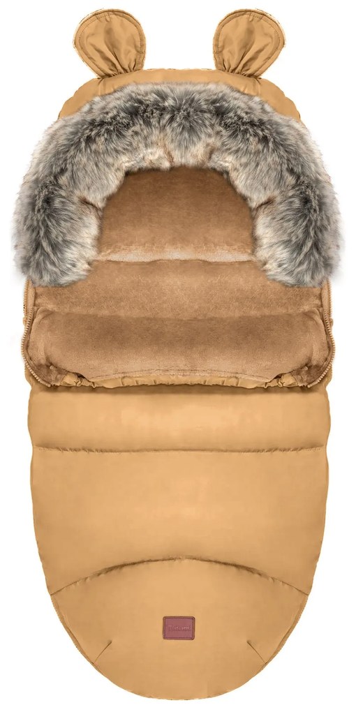 Tutumi Teddy PRO N, detský spací vak 4v1 90x42 cm, béžová, NAZ-08801