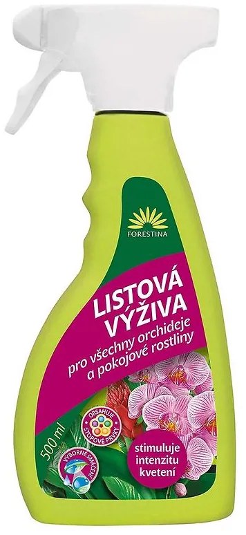Listová výživa pre orchideje a izbové rastliny 500 ml