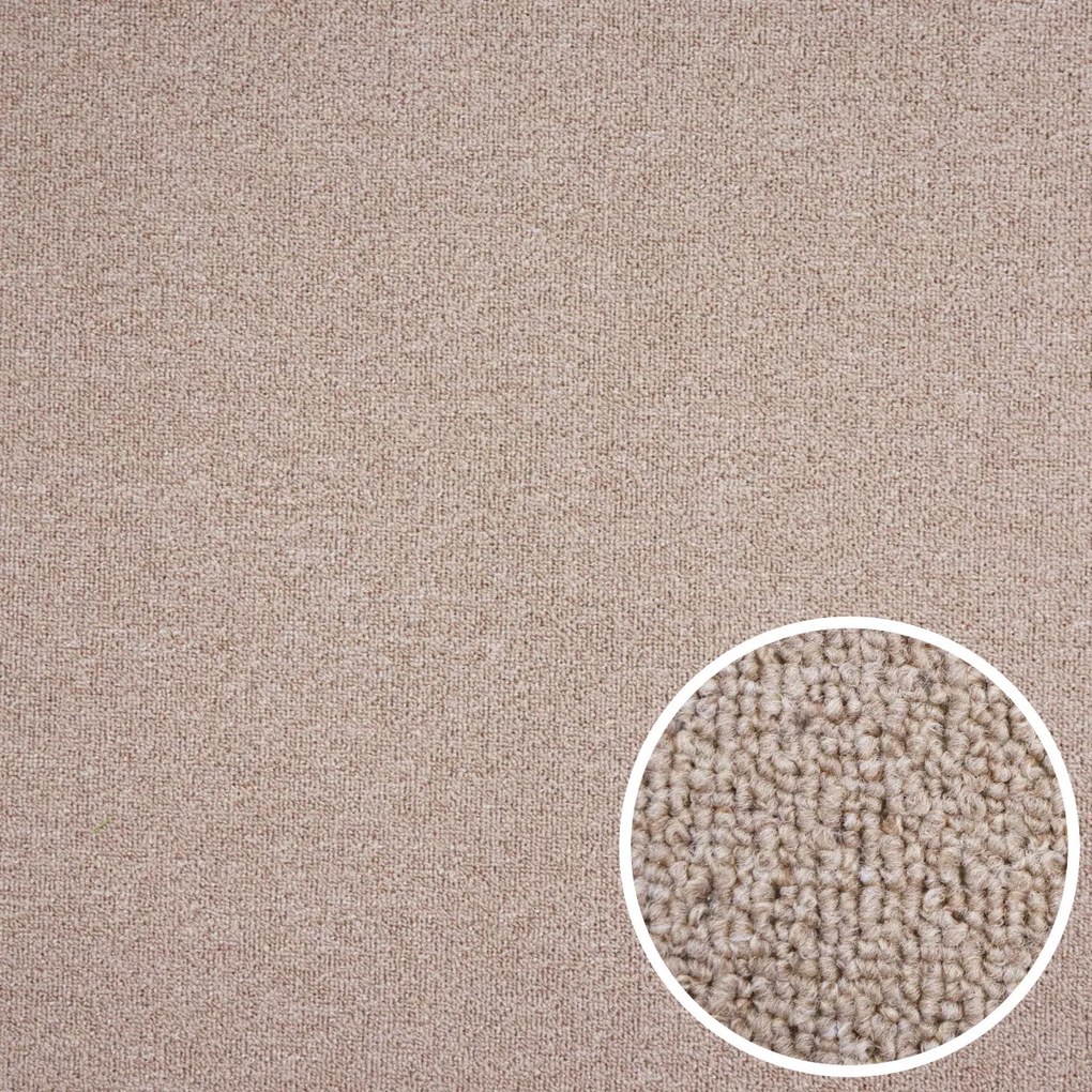 AKCIA: 300x225 cm Koberec metráž Rambo-Bet 71 - obšitý zo všetkých strán, šíře, béžová, filc, kuchyňa, Condor Carpets