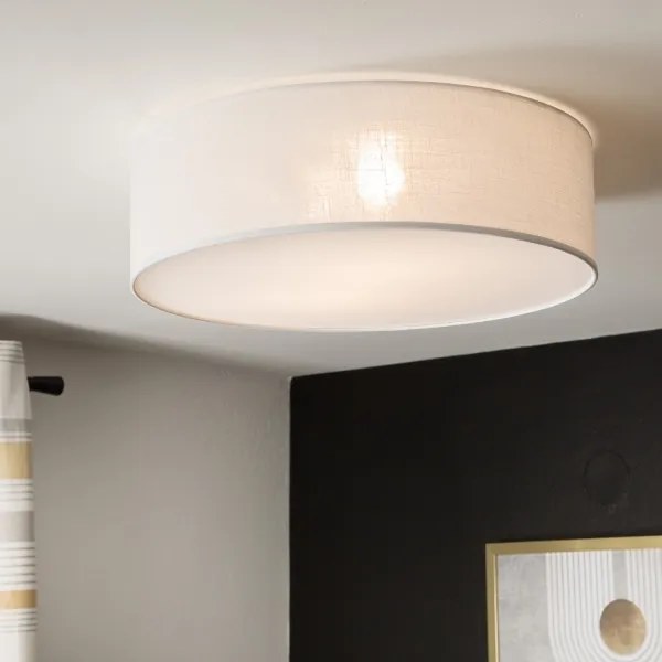 Stropné svietidlo SIRJA 2xE27/60W/230V pr. 45 cm biela