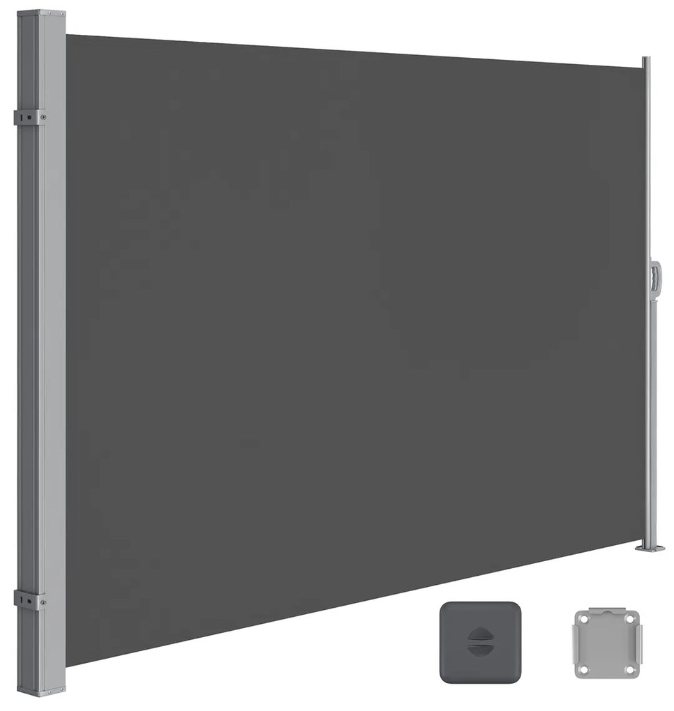 Bočná markíza Orrine 180x450 cm antracit