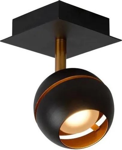 Lucide 77975/05/30 - LED bodové svietidlo BINARI 1xLED/5W/230V čierne