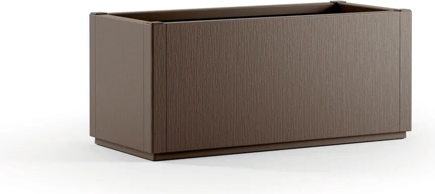 STEFANPLAST Kvetináč ETHICA 80 cm, svetlošedý