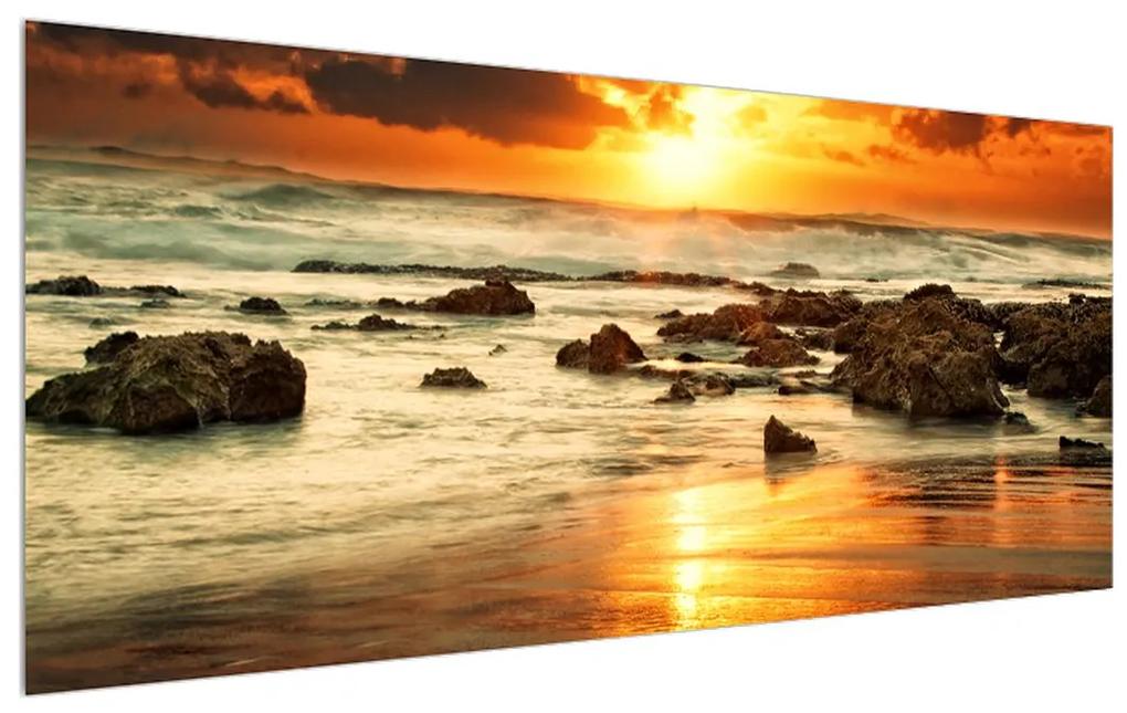Obraz mora zaliateho slnkom (120x50 cm)