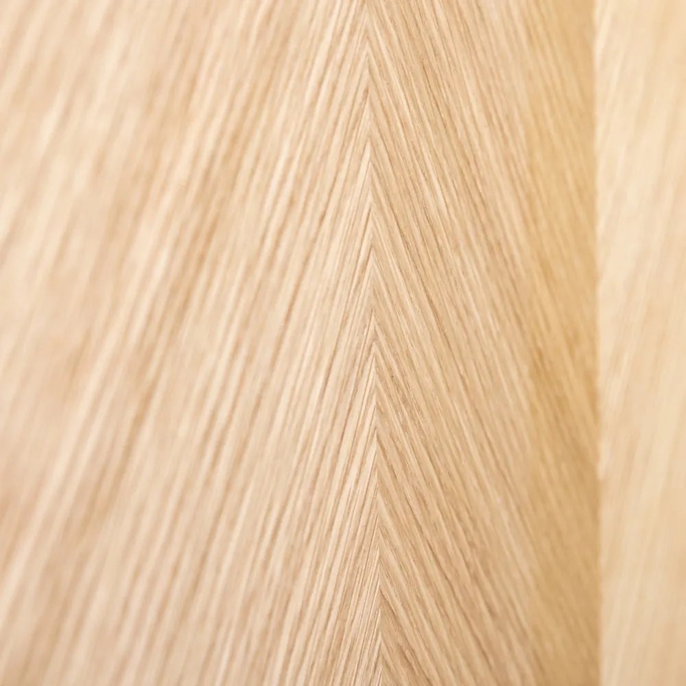 Konzolový stolík v dekore duba v prírodnej farbe 38x150 cm Herringbone – Hübsch