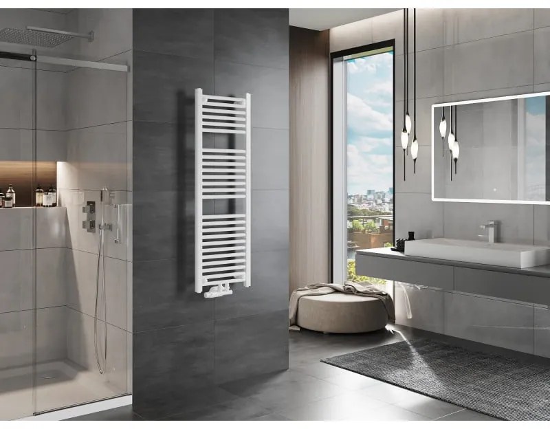 Mexen Mars, vykurovacie teleso 1200 x 400 mm, 439 W, biela, W110-1200-400-00-20