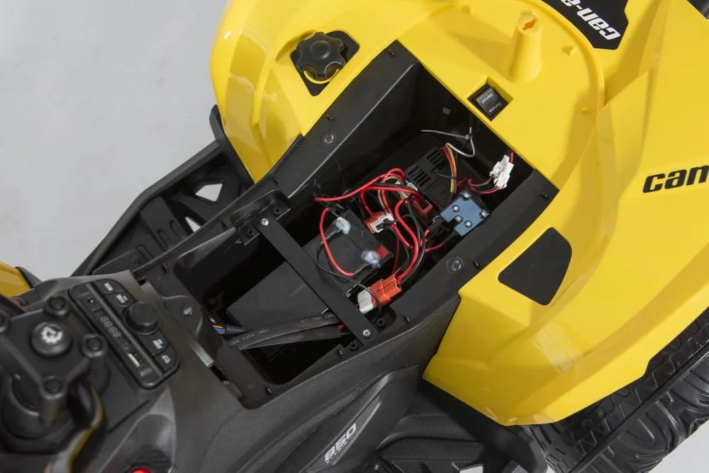 LEAN CARS CAN-AM Renegate dobíjací Quad Yellow