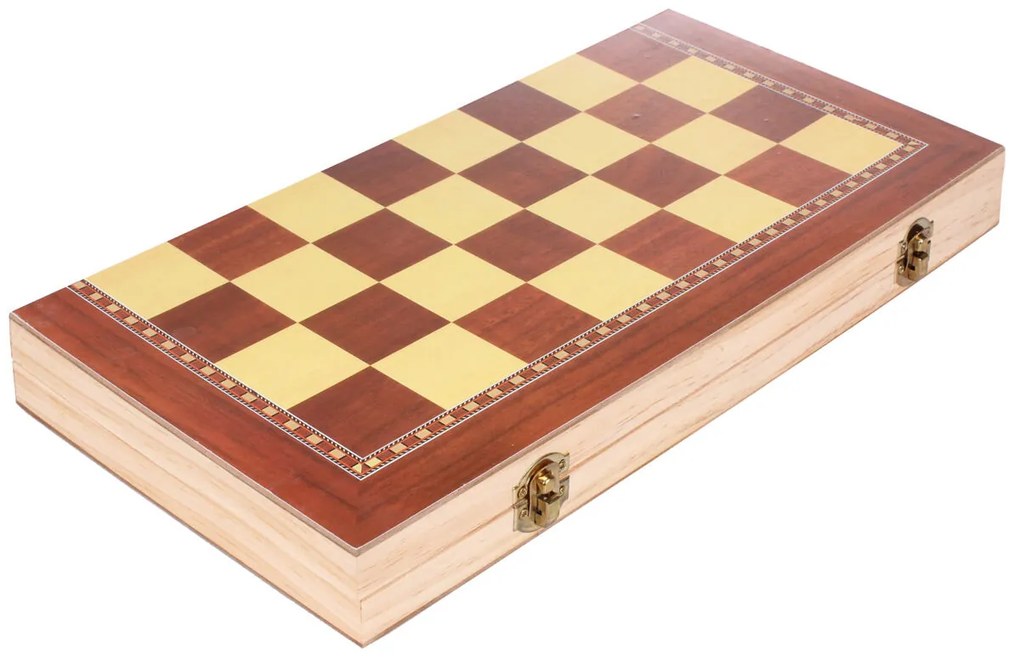 Merco Wood 39 dřevěné šachy balení 1 ks