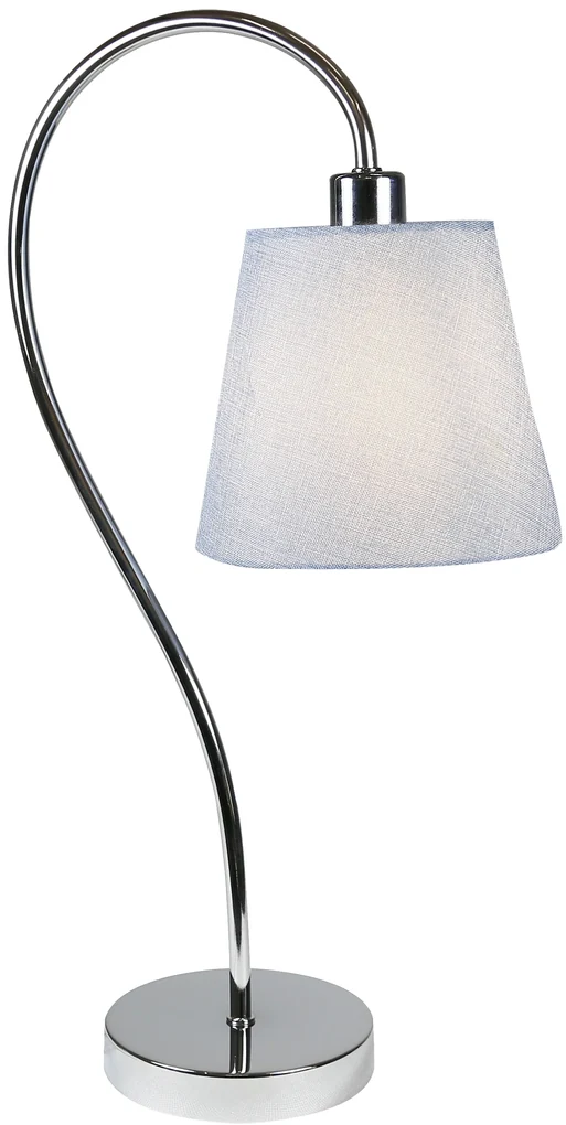 Candellux LUK Stolná lampa 1X40W E14 Chrome 41-70760