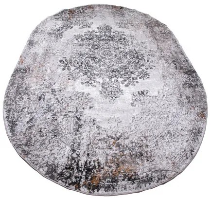 Koberec MAYA PR268 viacfarebný / sivý ovál