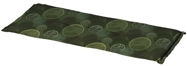 Podsedák na lavicu LONGIO 180x48 cm, tmavo zelený