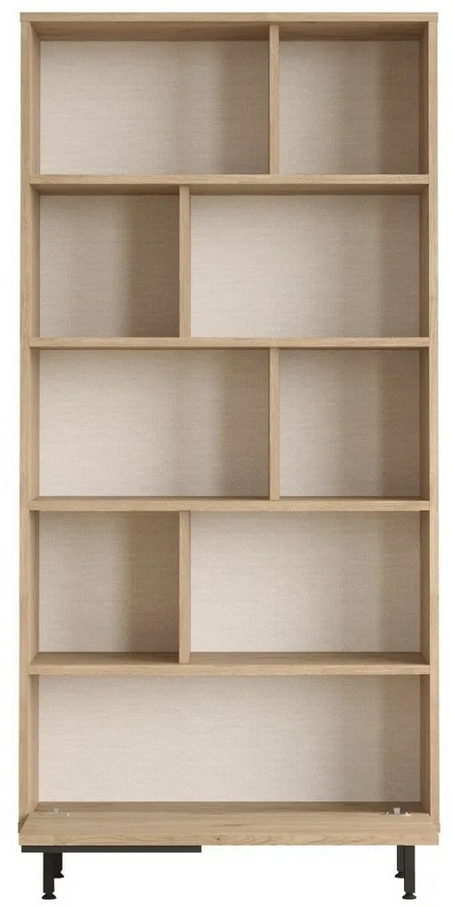 Knižnica One Walnut and Oak