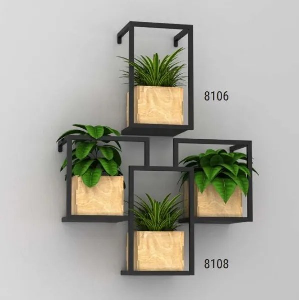 Nástenný kvetináč 30x18 cm