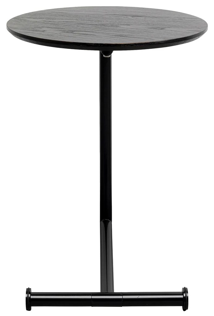 Easy Living príručný stolík čierny  Ø46 cm