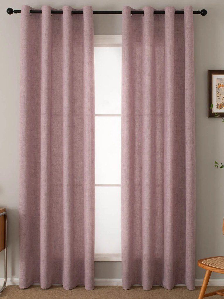 Závesy Zara staroružová – 140 × 250 cm (2 ks)
