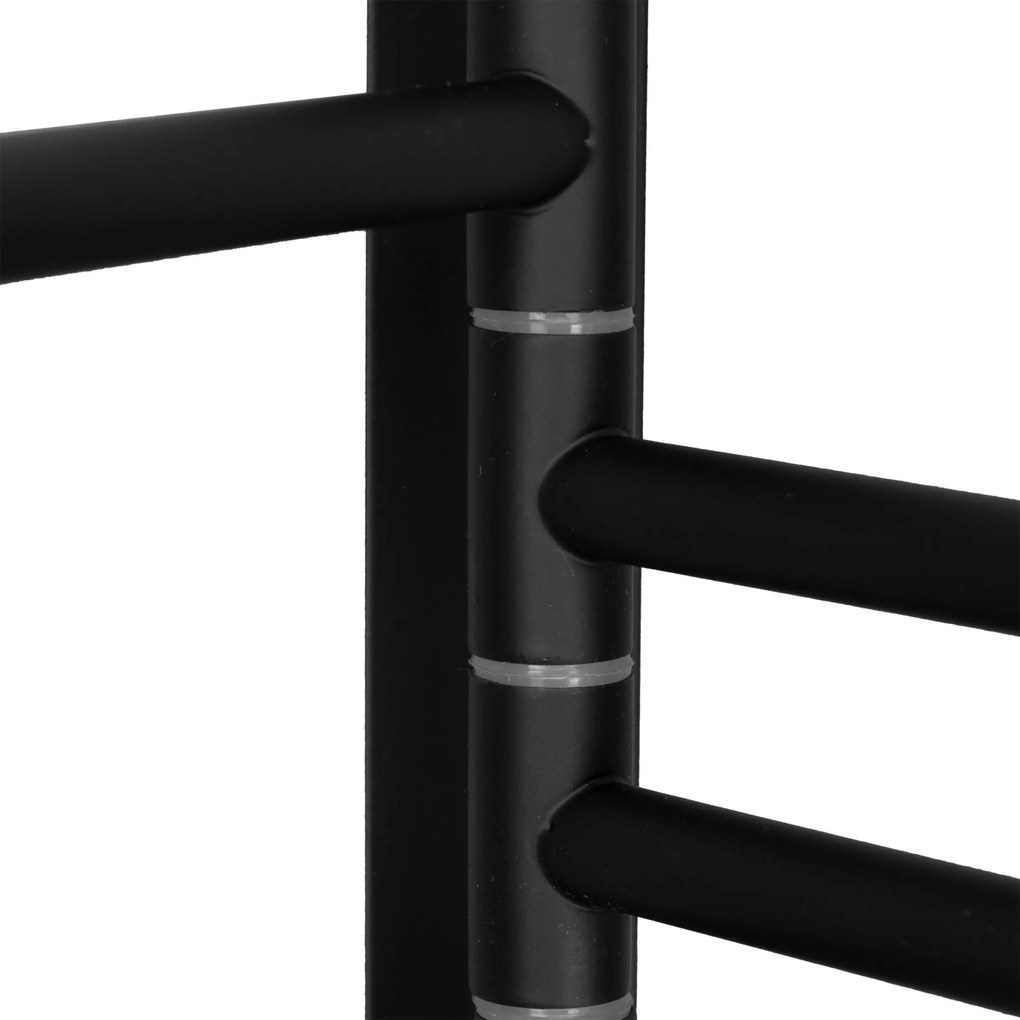 Kúpeľňový vešiak na uteráky CETRI čierny