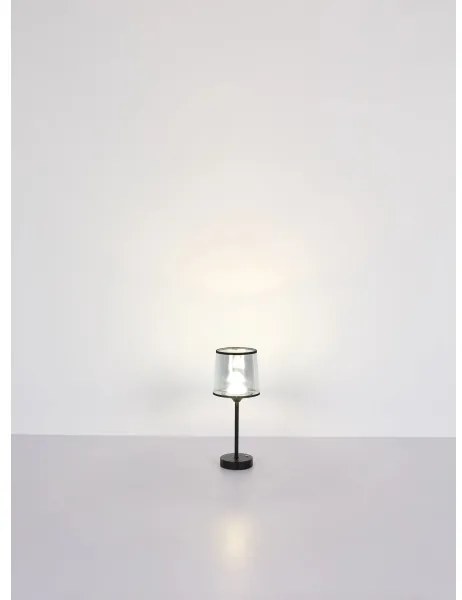 Globo 21008S - LED Stmiev. stolná lampa LUNKI LED/2,5W/3,7V 2700/4000/6500K čierna