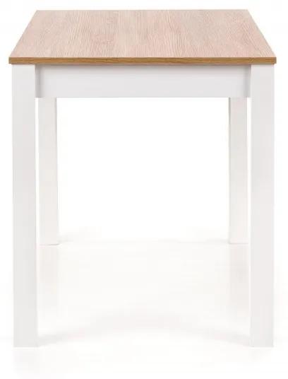 Jedálenský stôl Ksawery dub sonoma/biely