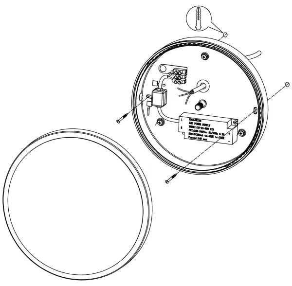 Eglo 98712 - LED Vonkajšie nástenné svietidlo MONGODIO LED/11,5W/230V IP44