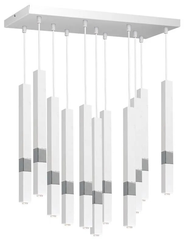 LED Luster na lanku CASTRO 11xG9/7W/230V