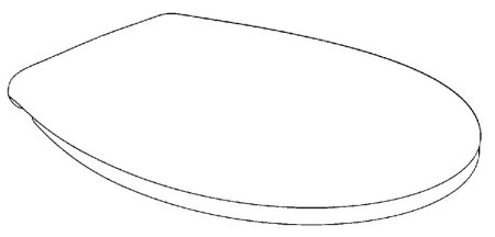 GROHE 39492000 - WC sedátko BAU CERAMIC DuroWhite