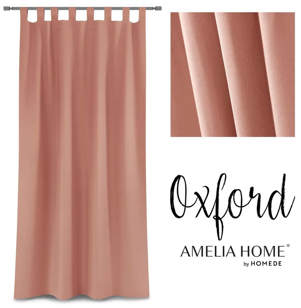 Záves AmeliaHome Oxford III ružový