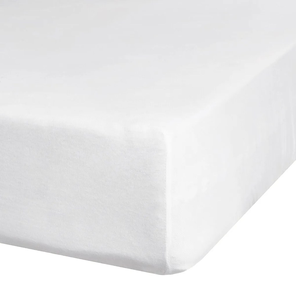 Plachta jersey s lycrou PREMIUM 140/200+30cm biela