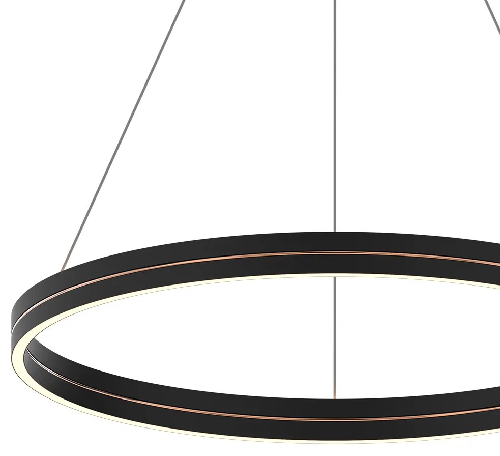 Závesné LED svietidlo Gravity, 1x LED 36w, 4000k, b