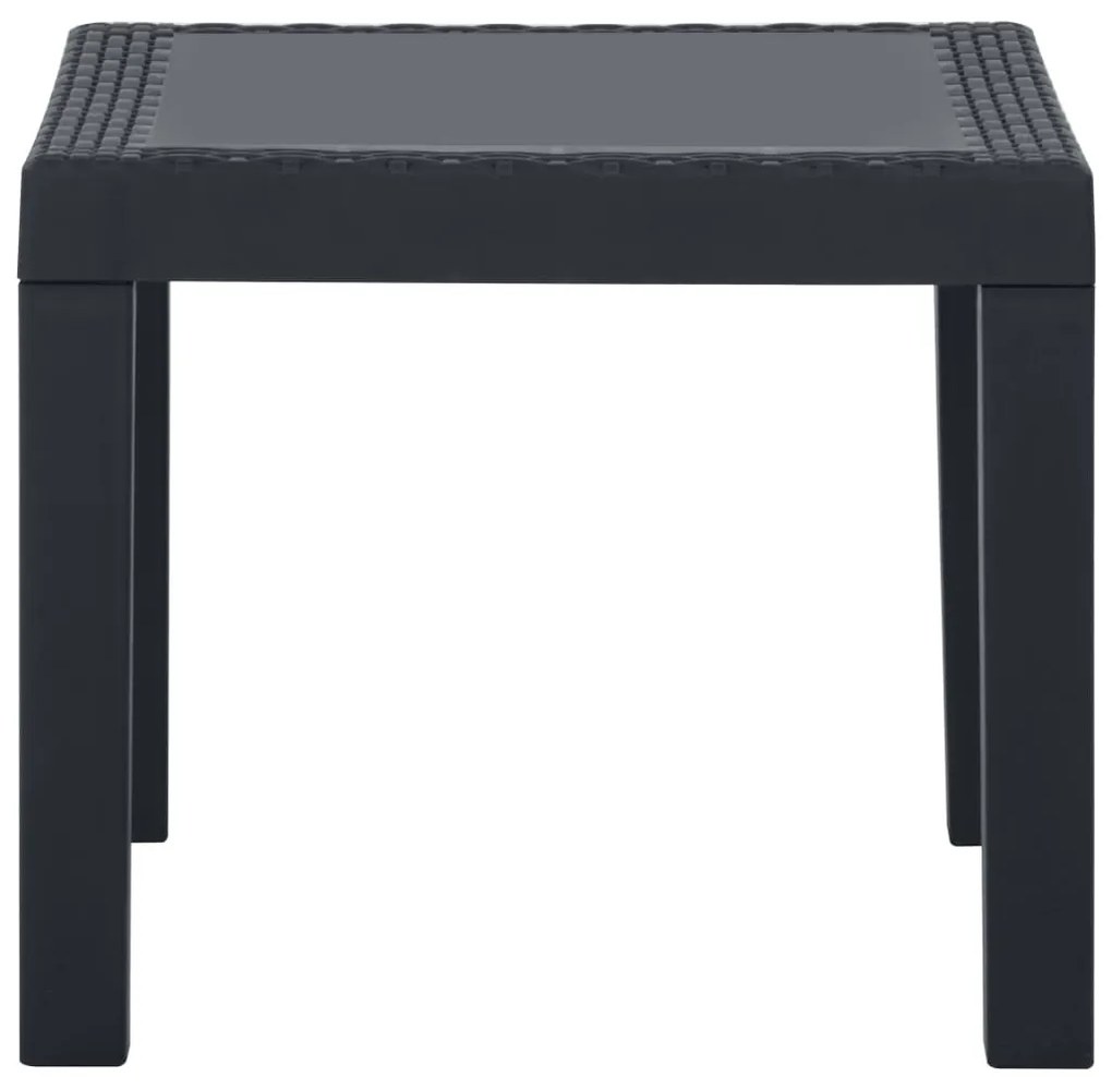 Čierny záhradný set OBASI
