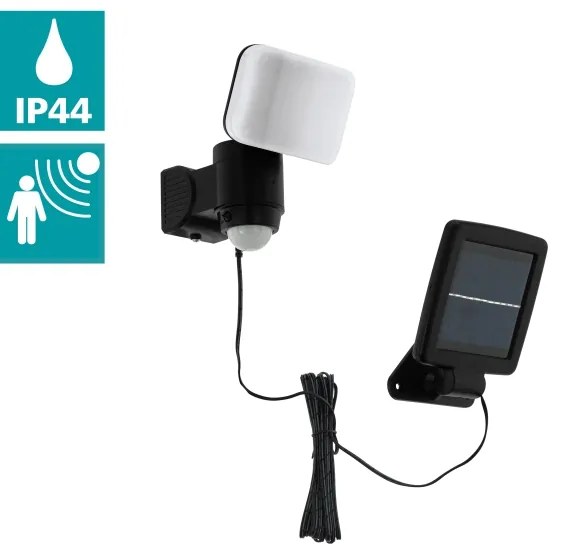 Eglo 98195 - LED Solárne nástenné svietidlo so senzorom CASABAS LED/3,7V IP44