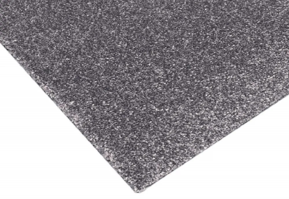 Condor Carpets, Koberec metráž Sicily 176, na mieru, šíře 5m, šedá, filc, obývacia izba