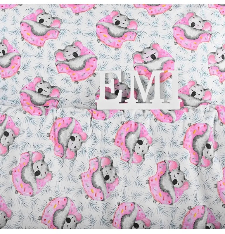 Obliečky detské bavlnené Koala EMI, Detský set 90x130 + 45x65