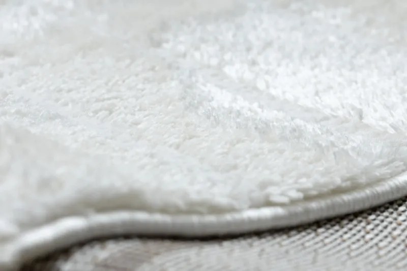 Dywany Łuszczów, Kusový koberec Mode 8586 geometric cream, 180x270, biela, chodba / predsieň