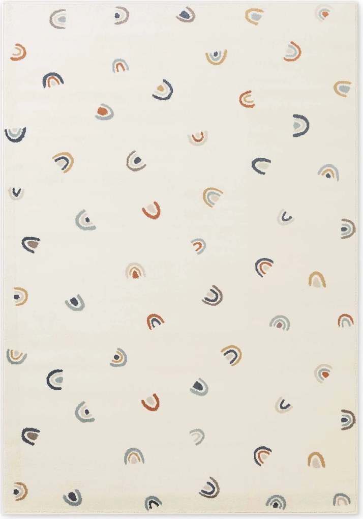 Hanse Home, Detský koberec Adventures 106414 Cream Multicolor, 120x170, viacfarebná, detská izba