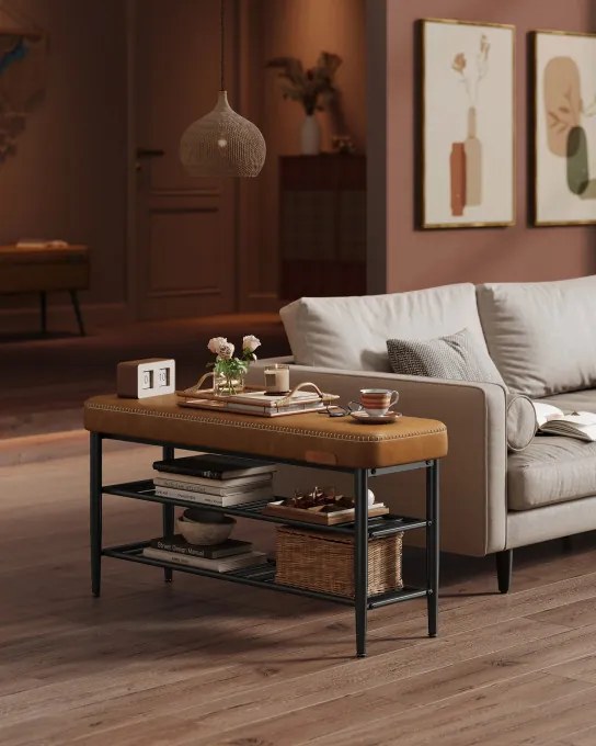 Polica na topánky so sedadlom LSB113K01