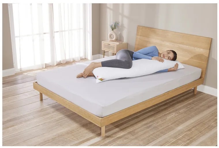 LIVARNO home Vankúš Polygiene® pre ľudí spiacich na boku, 40 x 145 cm (100365780)