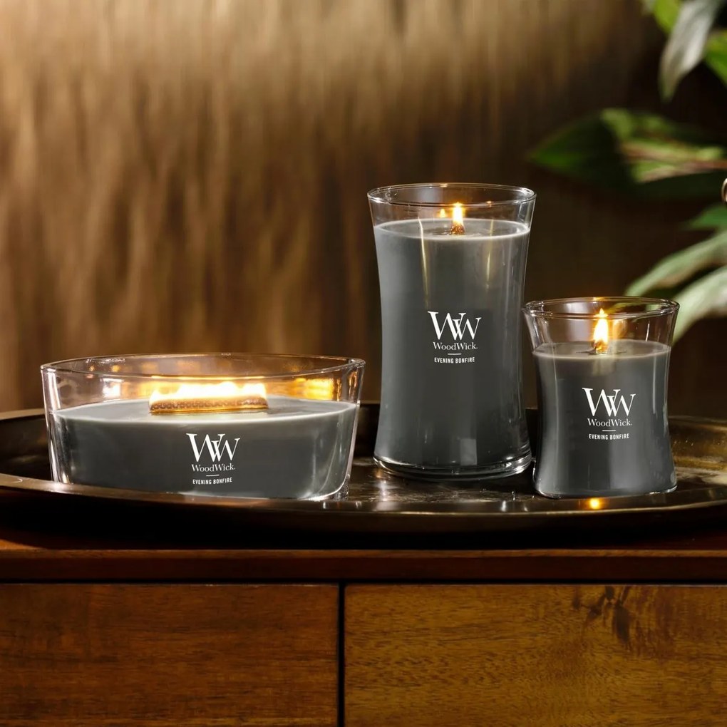 Vonná sviečka WoodWick Ship Evening Onyx, 453 g