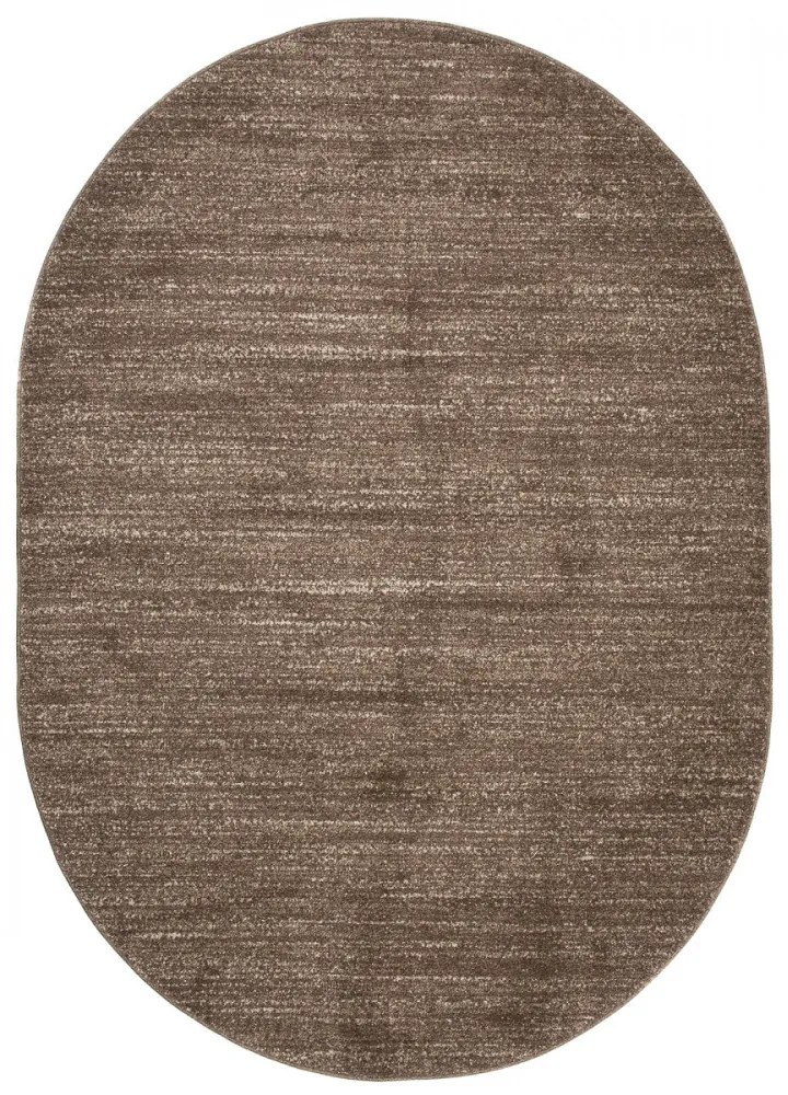 Kusový koberec Remon svetlo hnedý ovál, Velikosti 160x220cm