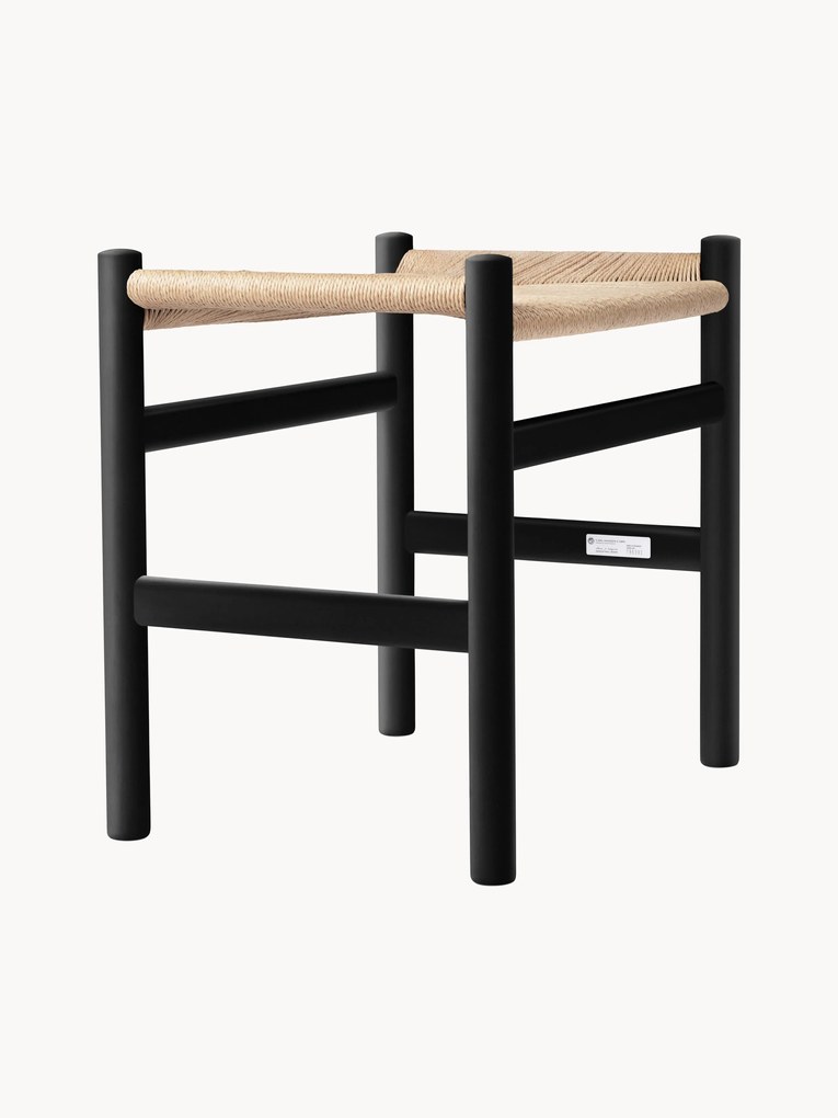 Taburetka's ručne tkaným sedadlom CH53