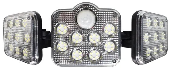 LED Solárny reflektor so senzorom pohybu LED/20W/3,7V 1200 mAh IP44 + DO
