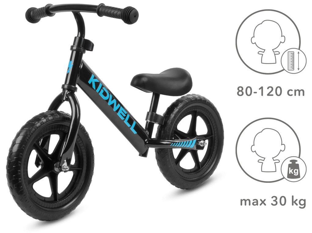 Cykloodrážadlo REBEL Black