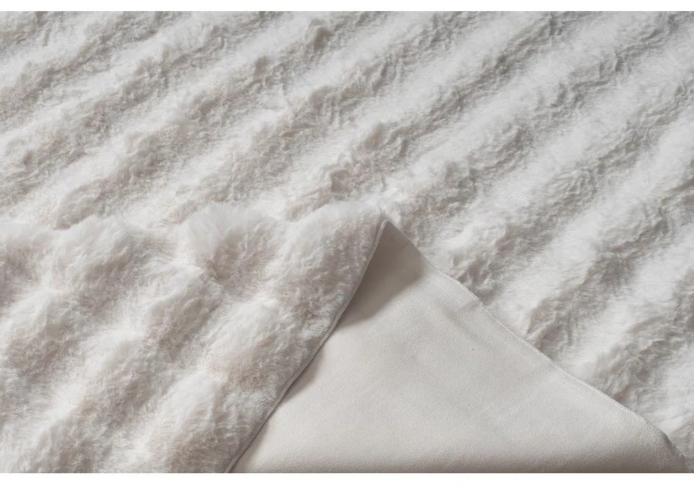 Sivý prateľný okrúhly koberec ø 120 cm Bubbly – Oyo Concept