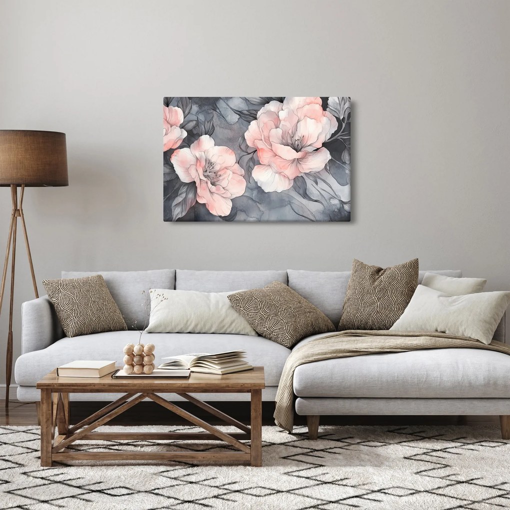 Obraz - Séria kvetov (90x60 cm)